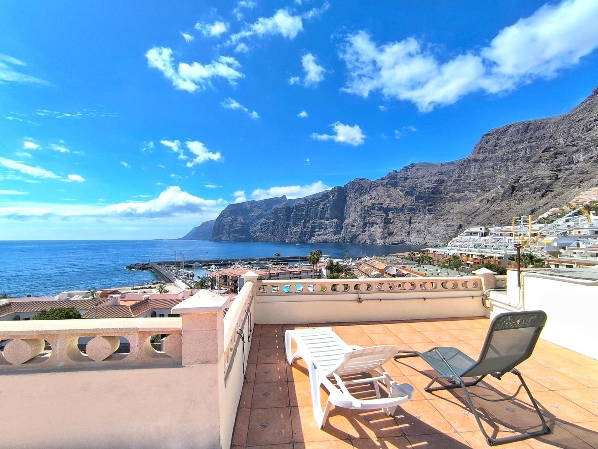 Amazing View Los Gigantes & La Gomera Acantilado de los Gigantes Exterior foto